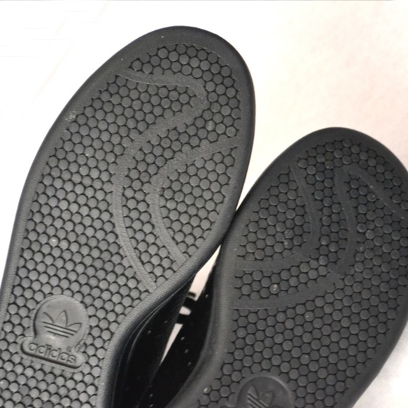 Adidas Stan Smith Rose Gold and Black Sneakers - Picture 8 of 8